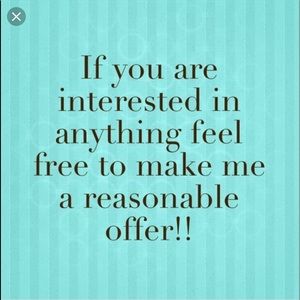 💥No low blows!! Send me your offers